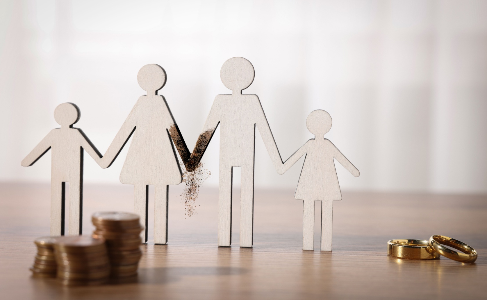 What money can't be touched in a divorce?