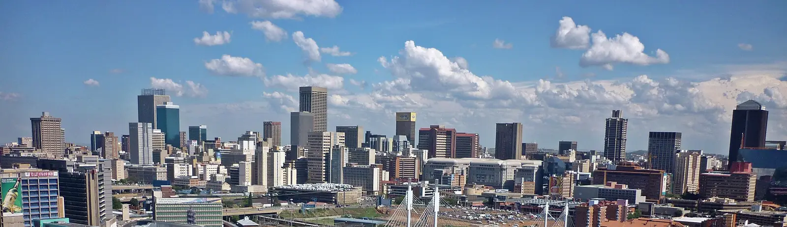 johannesburg cbd panorama